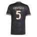Maillot de foot Juventus Manuel Locatelli #5 Troisième vêtements 2025-26 Manches Courtes